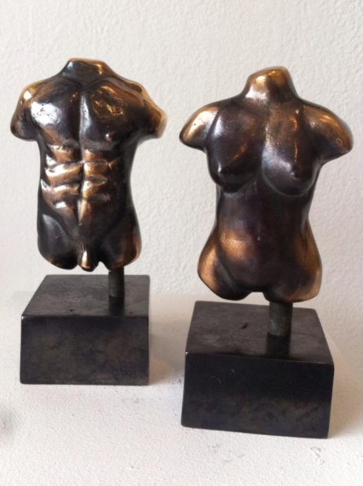 Mande- og kvindetorso