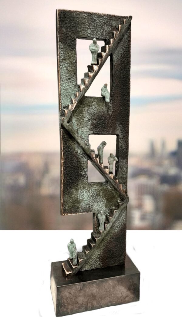 Trappeskulptur "New York"
