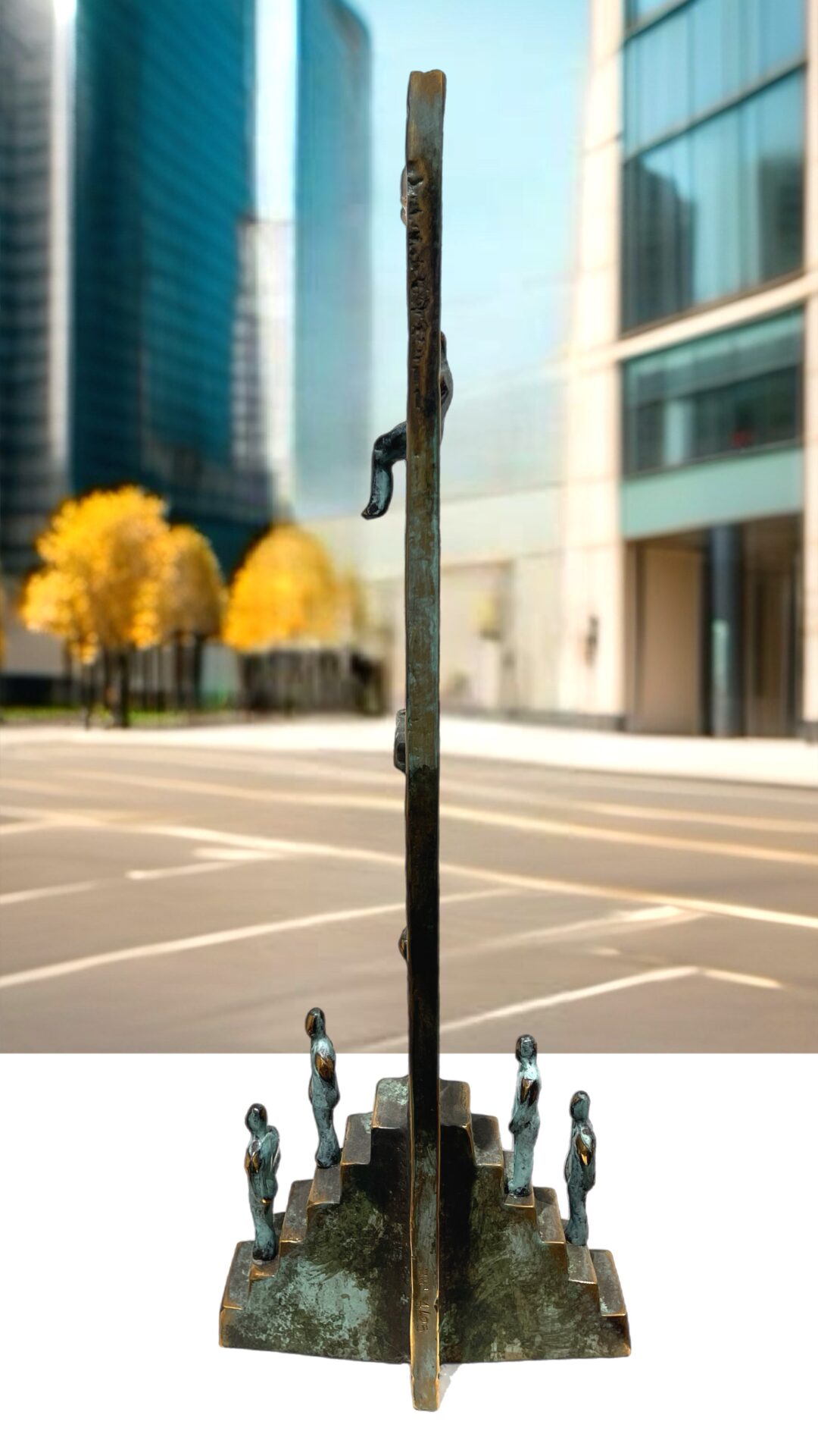 Trappeskulptur "Livets Trappe" - Billede 2