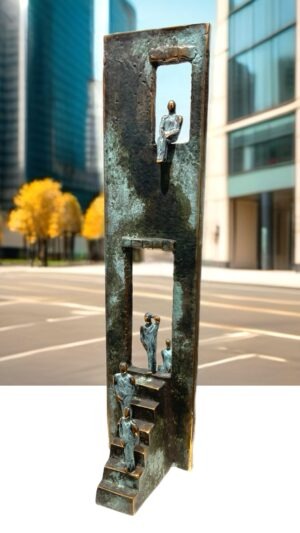 Trappeskulptur "Livets Trappe"