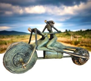 Par på motorcykel - Unika - kun 1 eksemplar