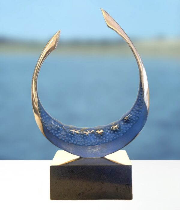 Vikingeskib "Fjord hest" - 23 cm. højt