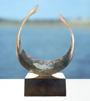 Vikingeskib "Fjord hest" - 23 cm. højt