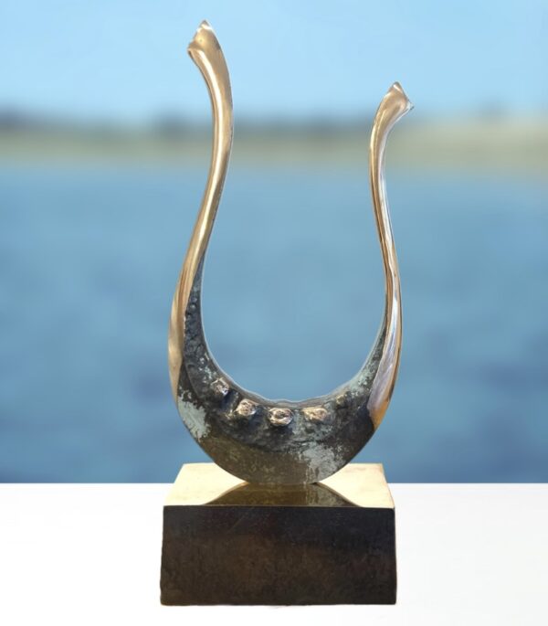 Vikingeskib "Wave swan" - 25 cm. højt