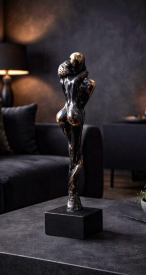 Velkomsten sort / poleret. SOLGT - ny på vej.